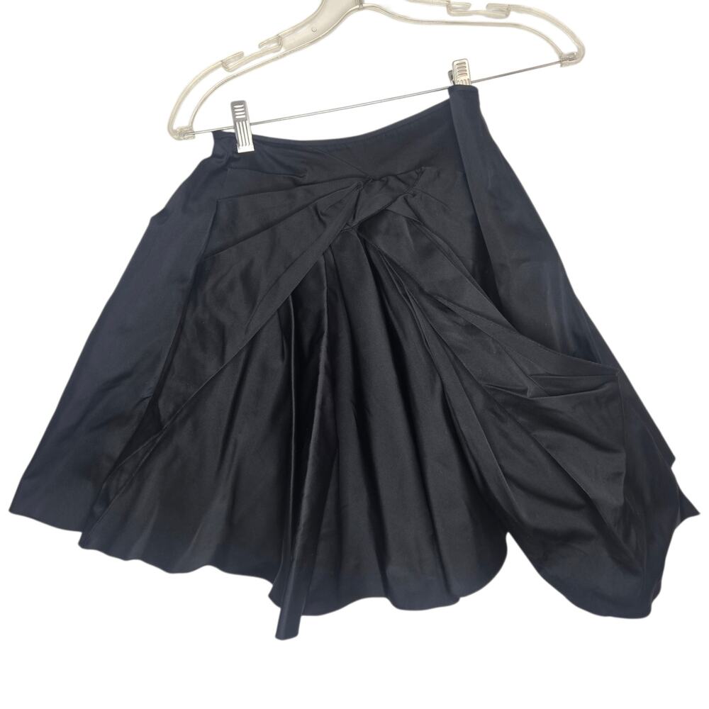 NWT Nina Ricci Silk Blend Evening Skirt Avant Garde Pleated Event Womens 34 US0